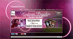 Desktop Screenshot of hudsonpsychic.com